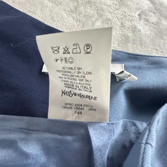 Yves Saint Laurent Patchwork Cotton A-Line Skirt Size F44 Spring/Summer 2008 - Picture 4 of 10